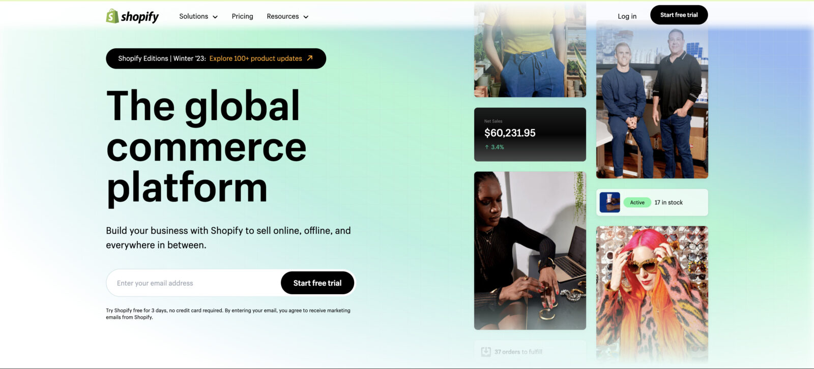 Как продавать на shopify ?